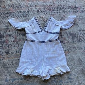 White Romper